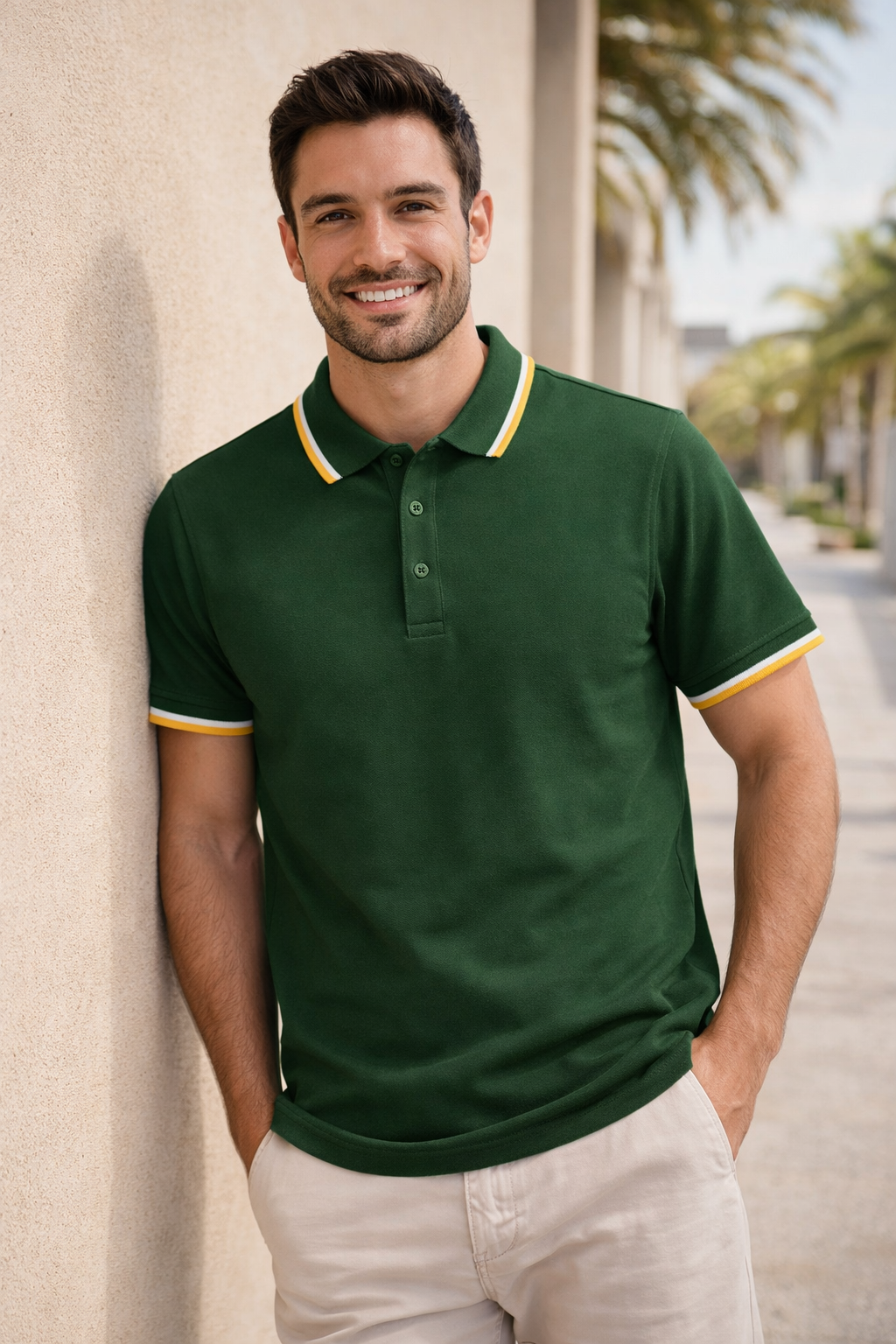 Polo - Bot green color