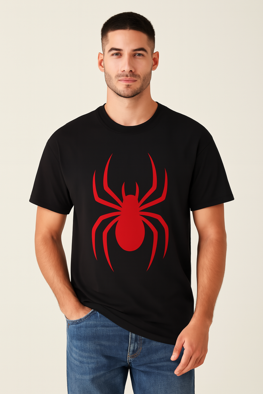 oversized black t-shirt