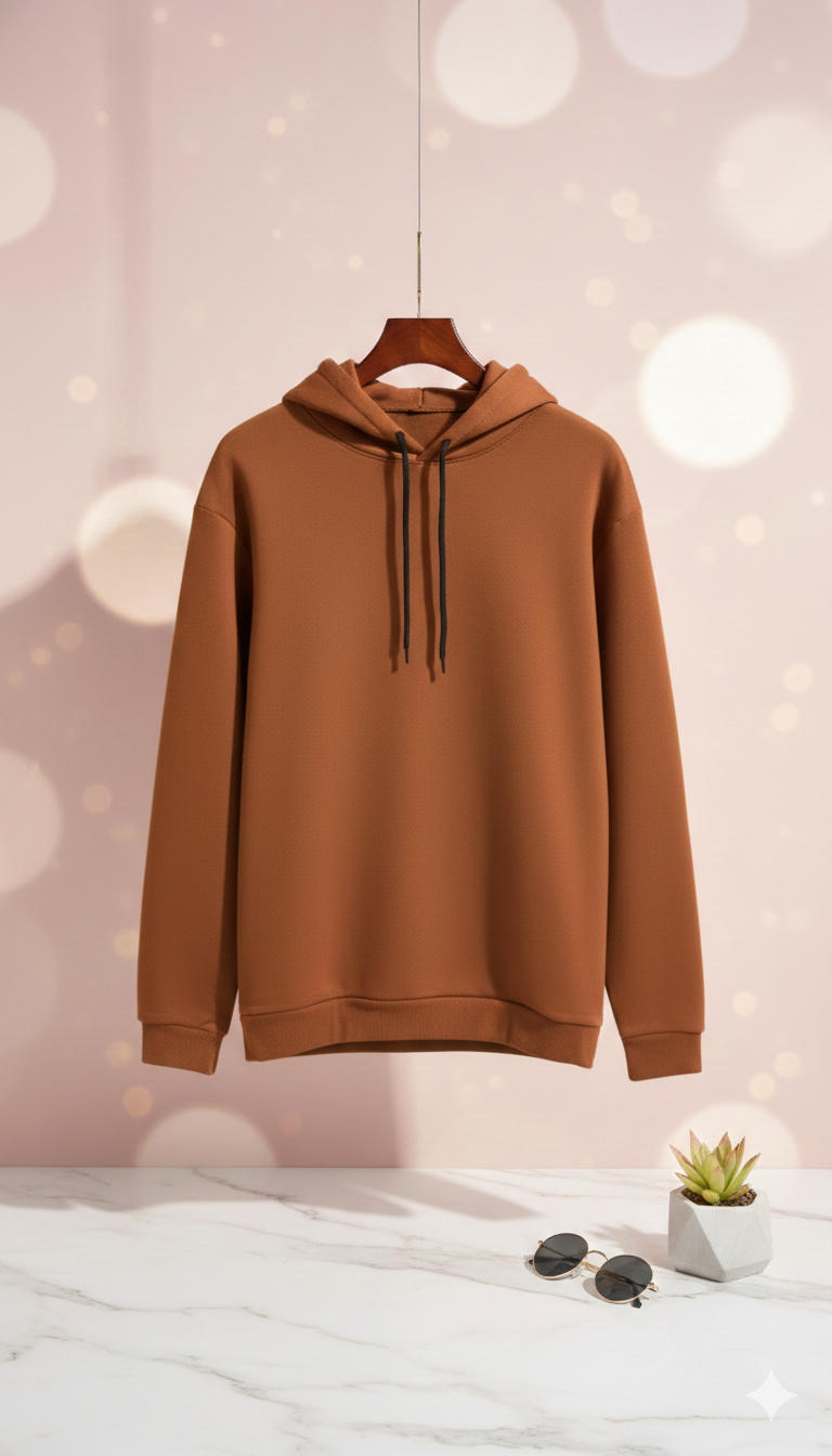 Hoodie - Kakhi color