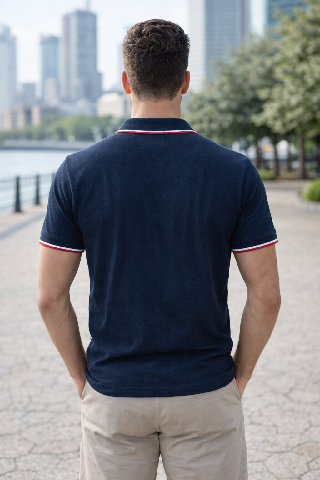 Polo - Navy blue