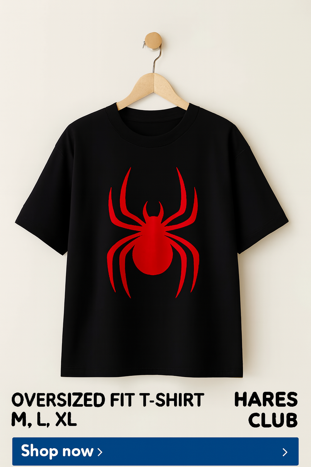 oversized black t-shirt